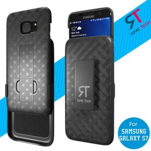 Protective Shell Holster Clip Kickstand Combo Case Cover for Samsung Galaxy S7